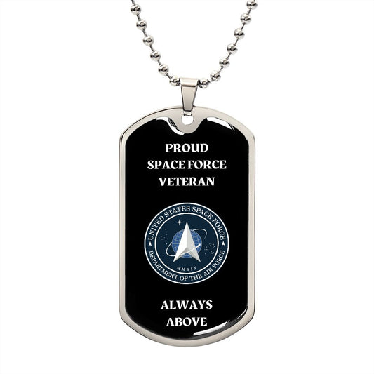 Space Force Vet | Dog Tag