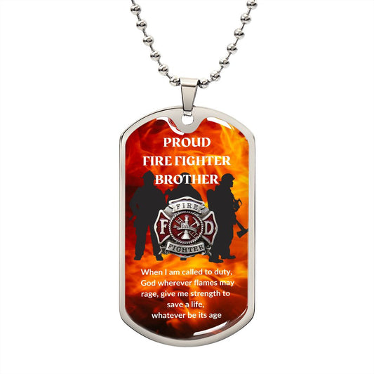 Fire Fighter | Dog Tag