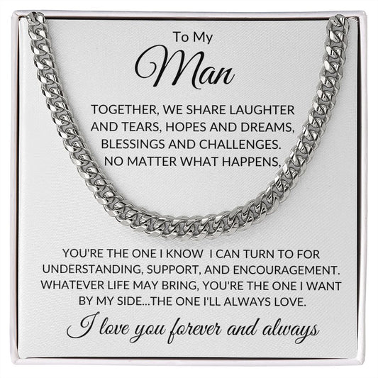 My Man | Together | Cuban Link Chain