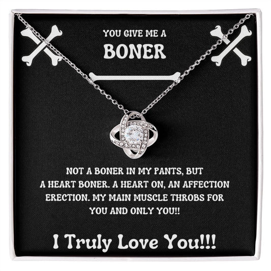 Boner | In my Pants | Love Knot Necklace